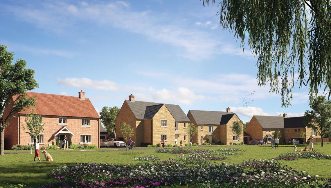 Quality family homes nestled in the Oxfordshire countryside.
